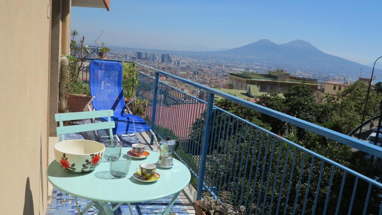 Spacious Panoramic Apartment - Half Way Center-Vomero District เนเปิลส์ ภายนอก รูปภาพ